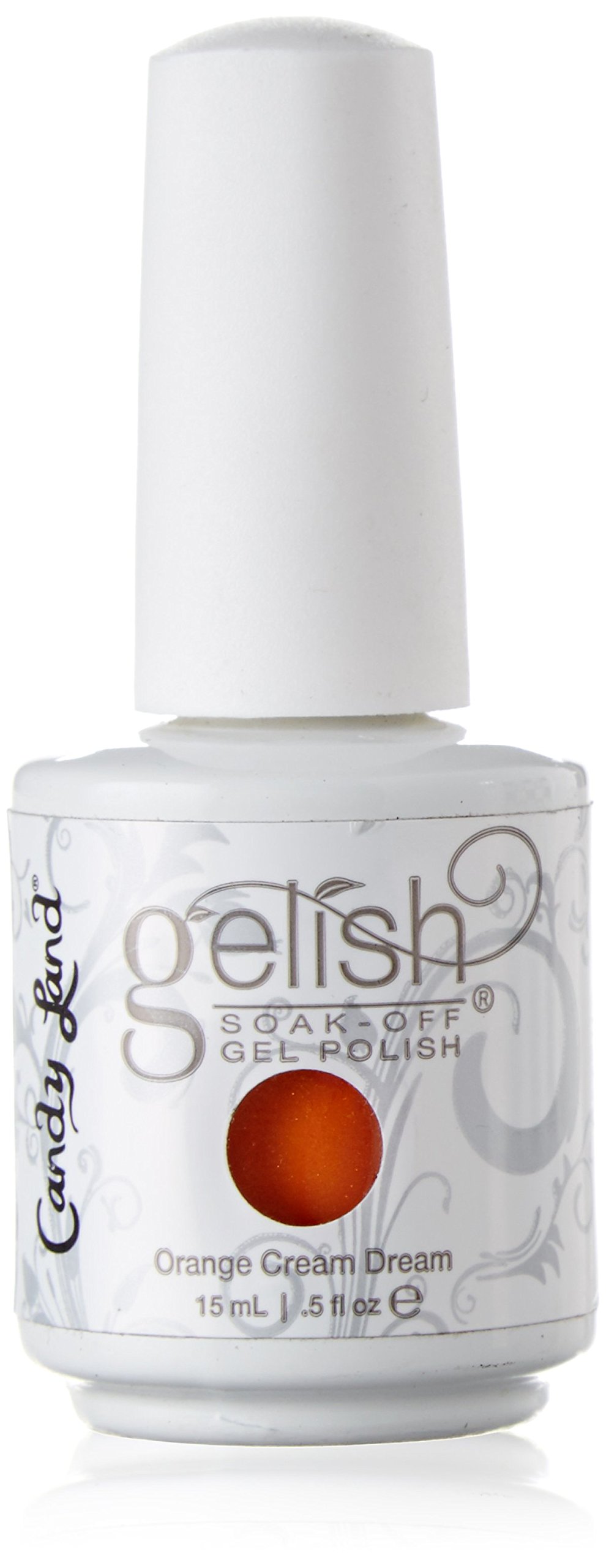 Gelish Harmony Nail Polish, Orange Cream Dream