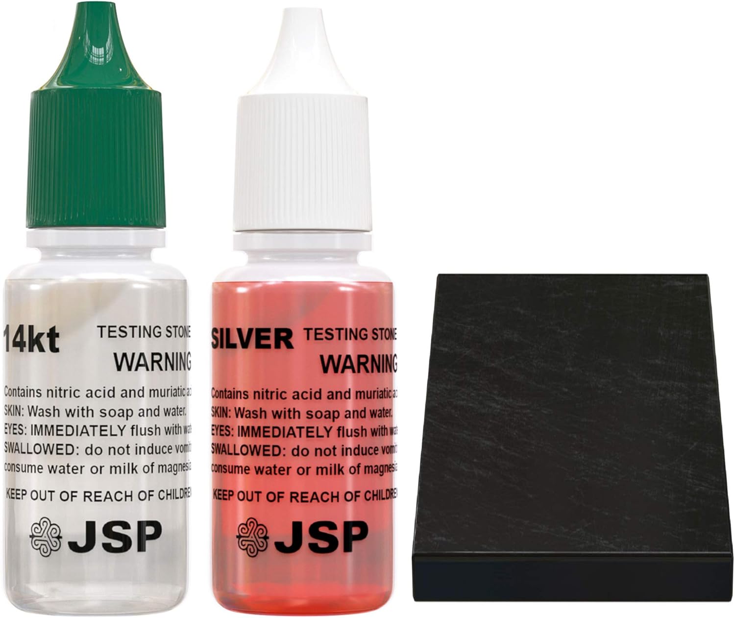 Gold Silver Acid Tester 14k Testing Stone Detect Metal 999