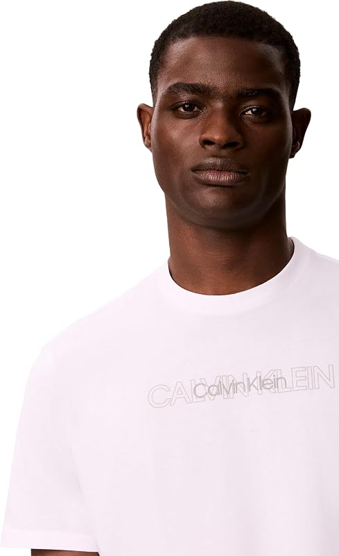 Maglietta Grafica da Uomo SS 30 EU Repeat Stnd Logo Graphi Lv04lh802g (Confezione da 1), Bianco (Bianco Brillante), M — foto 3 di 5