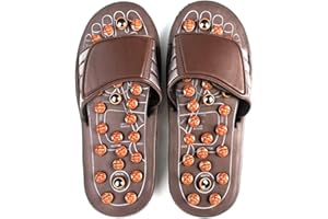 CIAOYNIMI Acupressure Foot Massager Slippers Relief Plantar Fasciitis Shoes Reduce Pain Promote Blood Circulation Magnetother