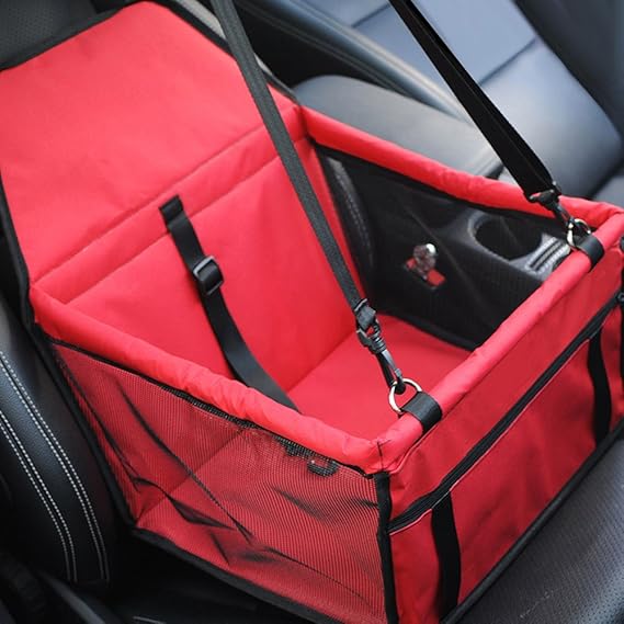 Amorar Hund Autositzbezug Rutschfeste Wasserdichte Autodecke Hund Sicherheit Auto Sicherheitsgurt Einstellbare Stoßfänger Tra