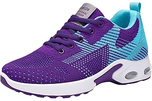 Wamejoo Orthopedic Shoes for Women Steel Toe Lightweight Safety Shoes Comfortable Ladies Sneakers Non Slip Work Shoes