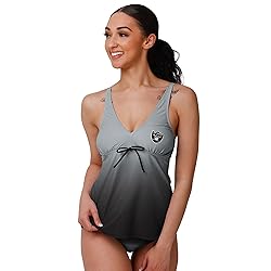 FOCO Women's Standard NFL Team Logo Ladies Bathing