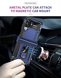 ONOLA for Samsung Galaxy Z Flip 4 Case, Galaxy Z