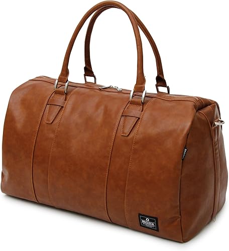 Amazon キャメル レザーボストン 大容量 メンズ ボストンバッグ 2way 海外旅行 ショルダーバッグ ボストンバッグ