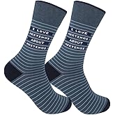 FUNATIC Funny and Crazy Socks with Sayings - Novelty Gifts for Men, Women, Teens