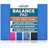 Vive Balance Pad - Foam Large Yoga Mat Trainer for Physical Therapy, Stability Workout, Knee and Ankle Exercise, Strength Training, Rehab - Chair Cushion for Adults, Kids, and Travel