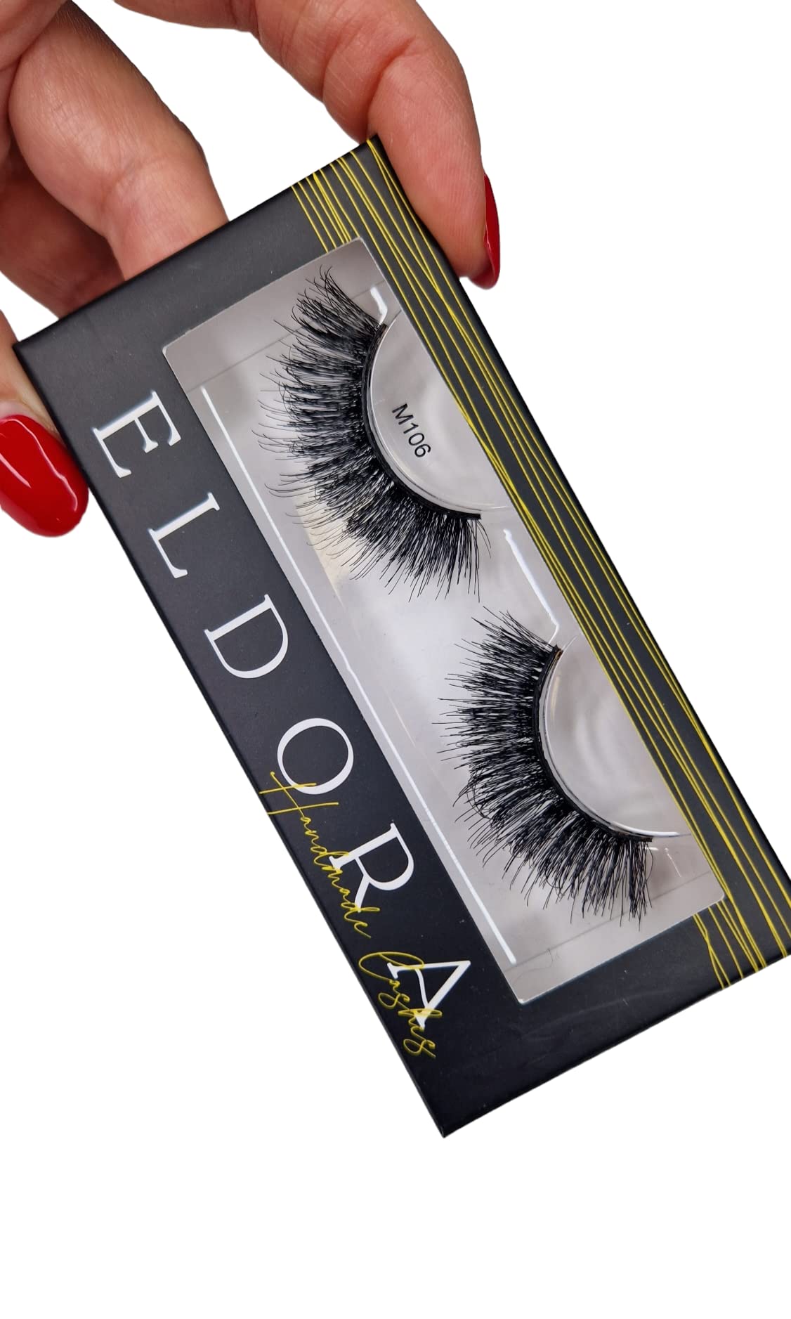 Eldora False Eyelashes M106 Multi-Layered