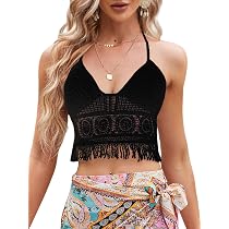 zaful crochet top