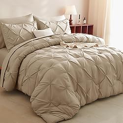 CozyLux King Size Comforter Set 7 Pieces Bed in a