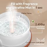 ASAKUKI 500ml Essential Oil Diffuser 5-in-1 Ultrasonic Quiet Remote view 4