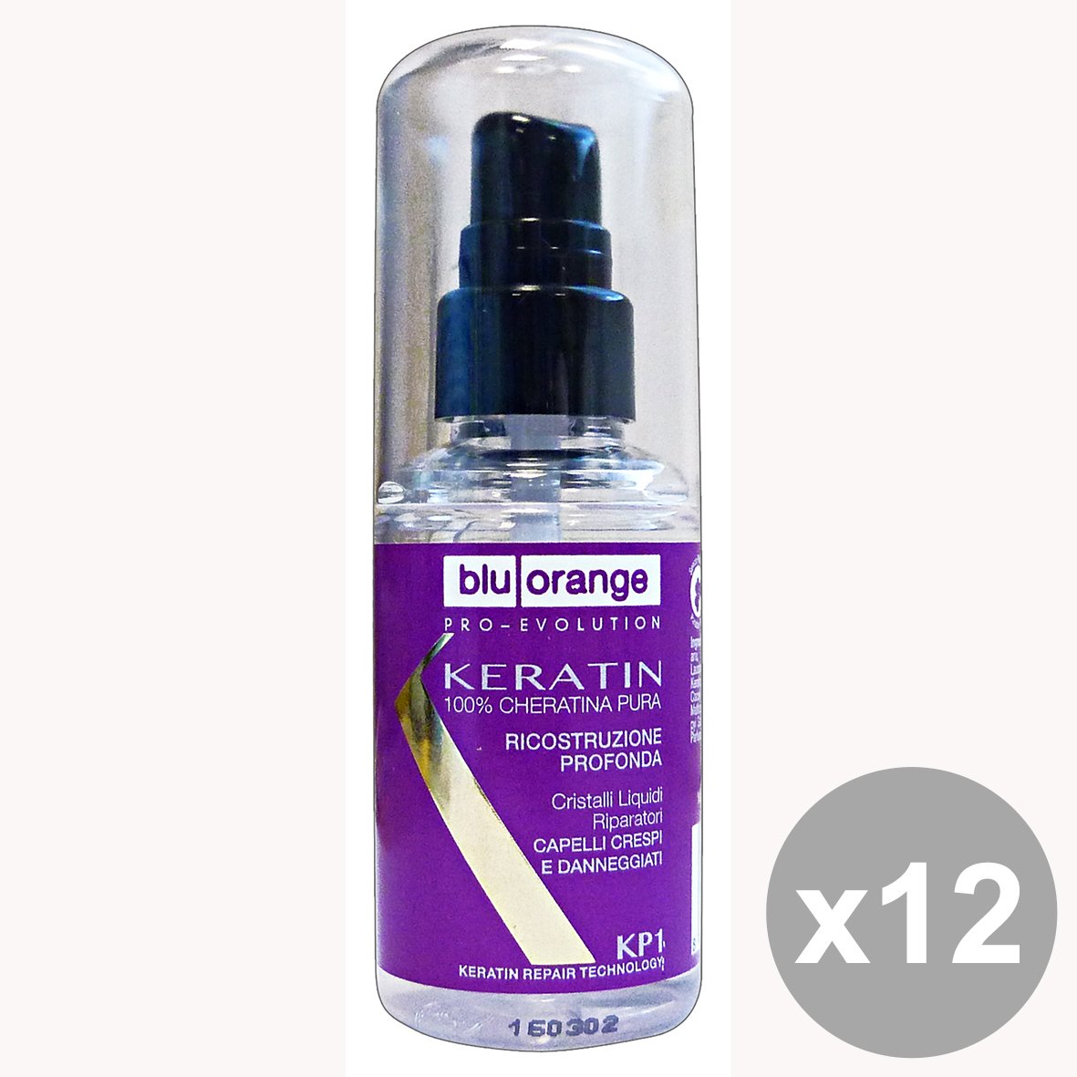 Set 4 BLU ORANGE keratin LCD repair ploughmen 50 ml. hair products- Buy  Online in Guernsey at Desertcart - 51303962.