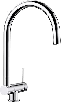 Blanco Coressa-F, umklappbare Küchenarmatur für die Platzierung vor dem