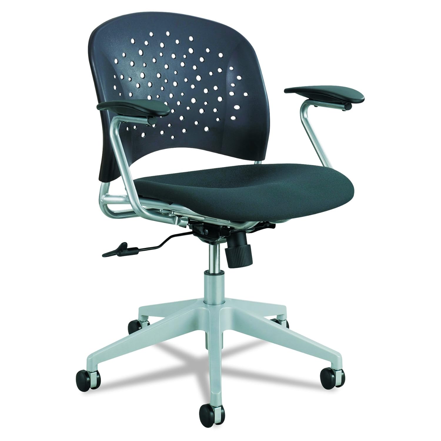 Safco Products 6803bl Reve Task Chair With Round Back Black