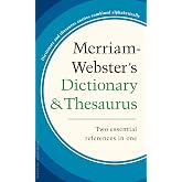 Merriam-Webster's Dictionary &amp; Thesaurus - Revised &amp; Updated - Mass-Market Paperback