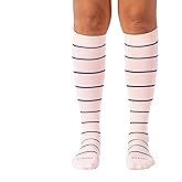 Comrad Nylon Knee High Socks - 20-30mmHg Firm Compression Socks - Soft & Breathable Support Socks