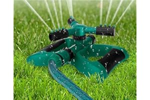 Durable Lawn Sprinkler, Water Sprinklers for Lawn, Garden, Yard, Flower Grass Plant Park, 360 Degree Rotating Sprinkler Irrig