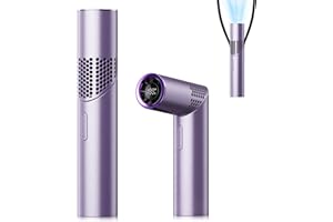 HEEYCEM Mini Lipstick Fan,Portable Handheld Turbo Fan,Rechargeable fans,12H Max Cooling,3 IN 1 Hand Fans with 1-199 Speed, fo