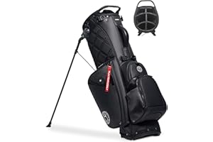 Ghost Golf Stand Bag - Lightweight Golf Bags for Men & Women, 7-Way Dividers with Premium Materials & Magnetic Pocket - Standing Golf Bag Holds 14 Golf Clubs