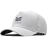 melin Odysea Stacked Hydro, Snapback Hats, Water-Resistant Baseball Caps for Men & Women, Golf, Running, or Workout Hat