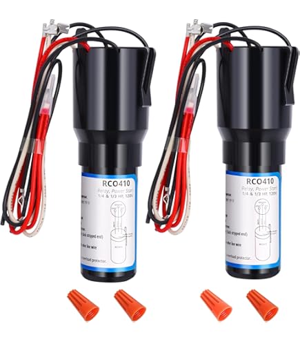 Amazon.com: Supco RCO810 3 n' 1 START Hard Start Kit , Black