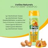 Vatika Naturals Egg Protein Shampoo 400ml - Repair Fortify Damaged Hair view 6