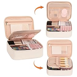 OCHEAL Makeup Bag, Cute Makeup Organizer Bag