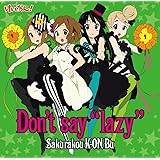 Don&rsquo;t say&ldquo;lazy&rdquo;(初回限定盤)