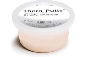 Graham-Field 2014 Lumex Thera-Putty for Exercise and Hand Therapy, Occupational and Physical Stress Exercise Tools, Extra-Soft, Tan, 4 oz