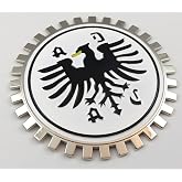 ADAC Grille Badge German car Club Flag for car Truck Grill Mount