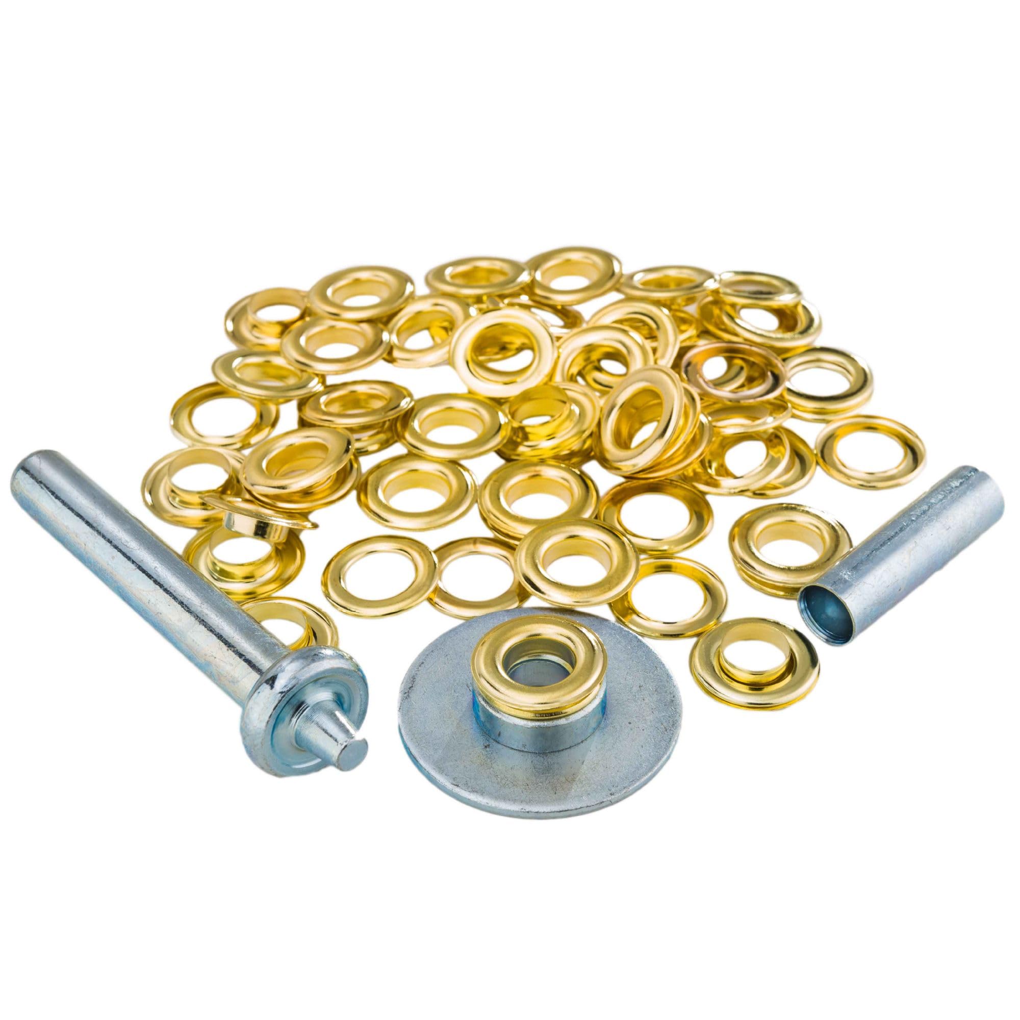 Werkapro 10890 Kit Pose 30 oeillets Set Eyelets, Multicoloured