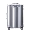 (アザブロ) AZBRO スーツケース 不規則な縞模様 鏡面 TSAロック 小型 ダブルキャスター メーカー1年品質保証