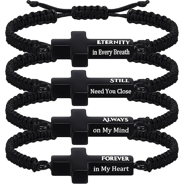 Leather Urn Bracelet For Ashes – Double Strand Braided, 316L Stainless Steel, Memorial Keepsake For Men & Women