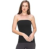 Kurve Medium Length Tube Top with Built-in Shelf Bra, UV Protective Fabric UPF 50+ (Made with Love in The USA)