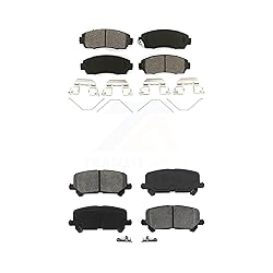 SIM Front Rear Semi-Metallic Brake Pads Kit
