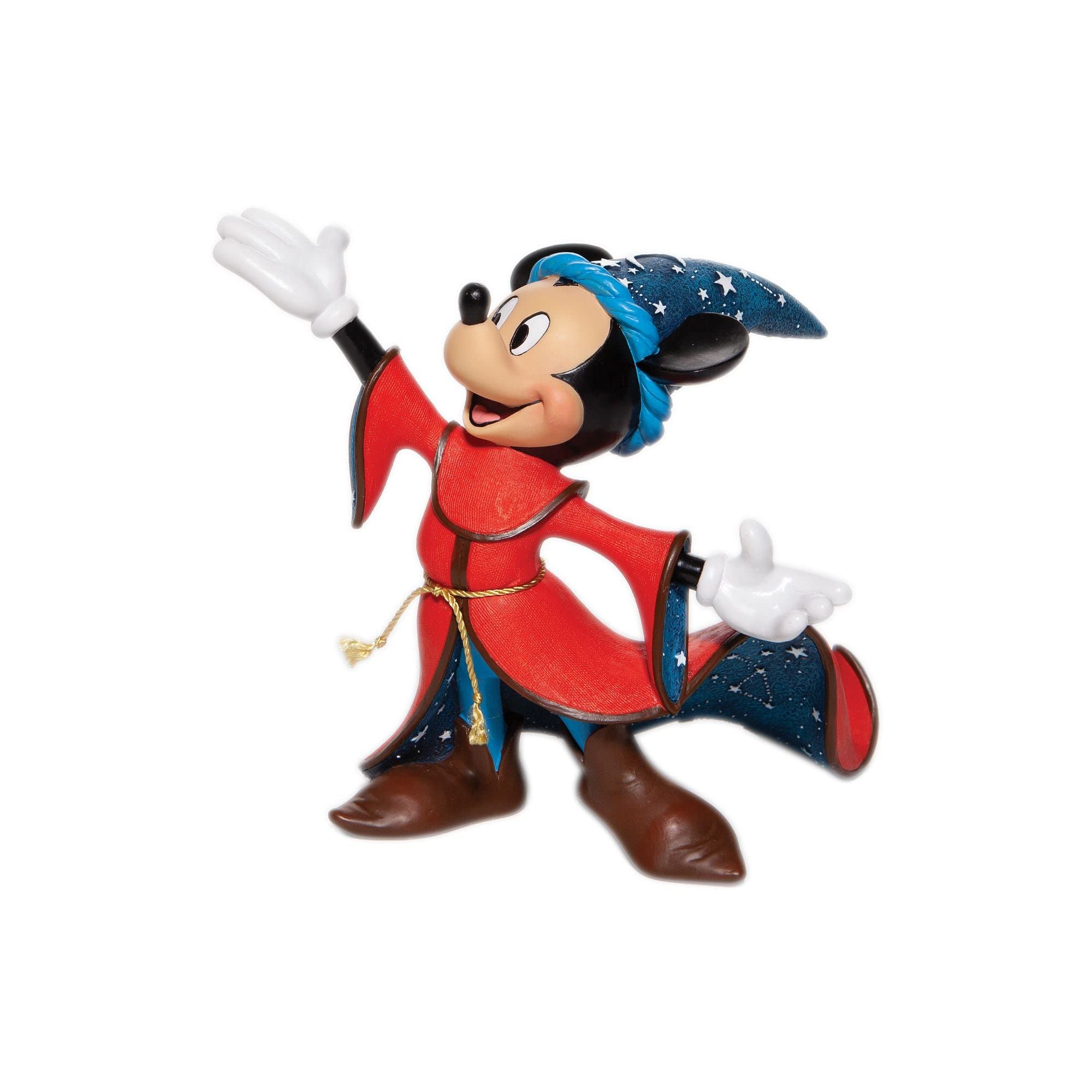 Enesco Disney Showcase Couture de Force Fantasia 80th Anniversary Sorcerer's Apprentice Mickey Mouse Figurine, 8.74 Inch, Multicolor