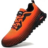 Kricely Men's Trail Running Shoes Fashion Walking Hiking Sneakers for Men Tennis Cross Training Shoe Outdoor Snearker Mens Casual Workout Footwear
