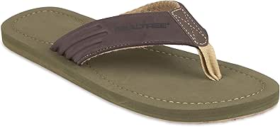 camo memory foam flip flops