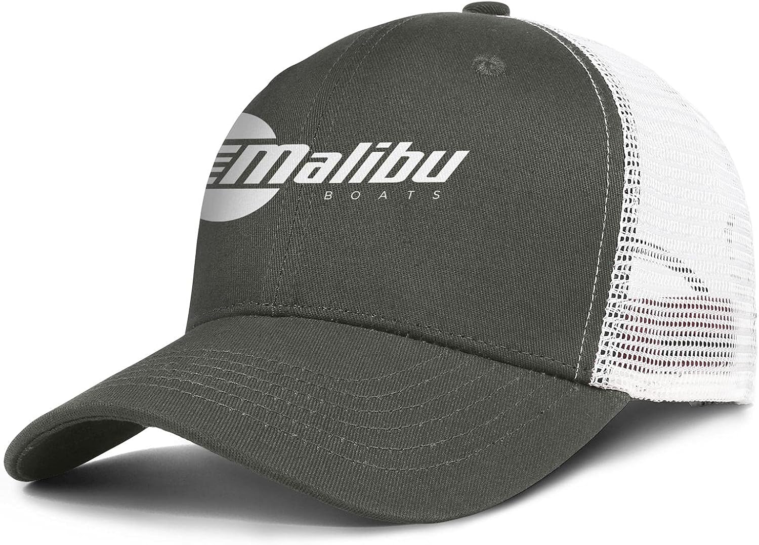 BARHAC MalibuBoatsWakesetterCharcoal Baseball Hat for Men/Women