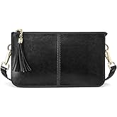 Kattee Leather Crossbody Bags for Women Trendy, Small Shoulder Purses and Handbags with Adjustable Strap