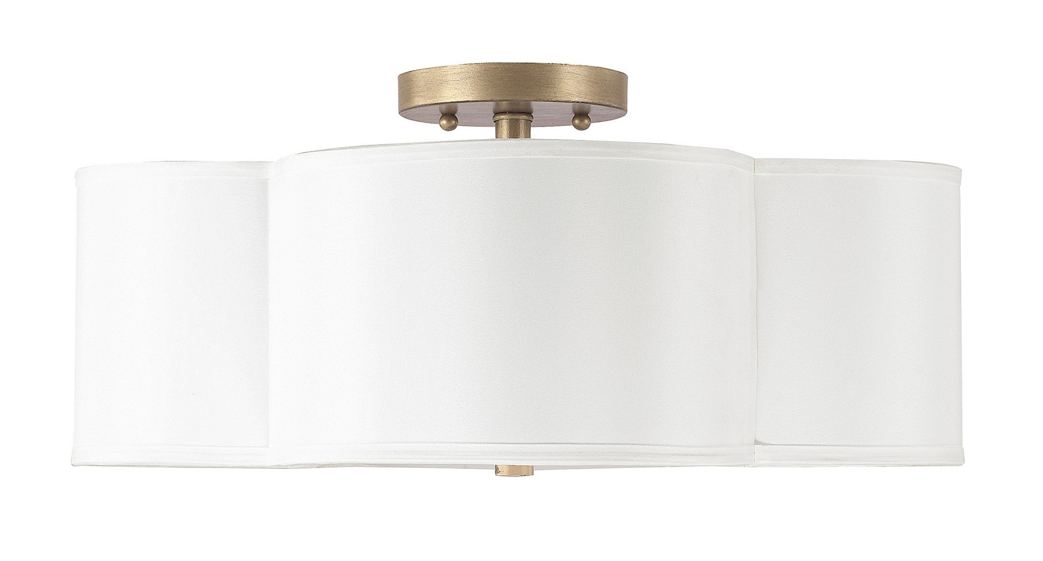 Capital Lighting 4453BG-561 Four Light Semi-Flush Fixture