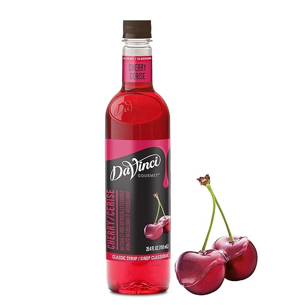 DAVINCI GOURMET CLASSIC CHERRY SYRUP, 25.4 FLUID OUNCES...