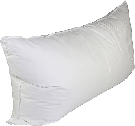 White Duck Down Feather Pillow Pillows With Soft Medium Support
