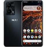 NUU X10 5G Unlocked Smartphone, Android 16, 128GB, Major Carriers, Black | Compatible with T-Mobile, AT&amp;T, Verizon, America Travel, 5000mAh Battery, NFC Tap to Pay, 6.7" 90Hz Display