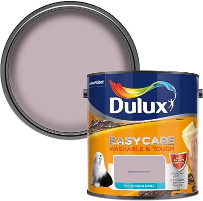 Dulux Easycare Washable Matt Emulsion Paint Dusted Fondant 2.5L Walls Ceilings