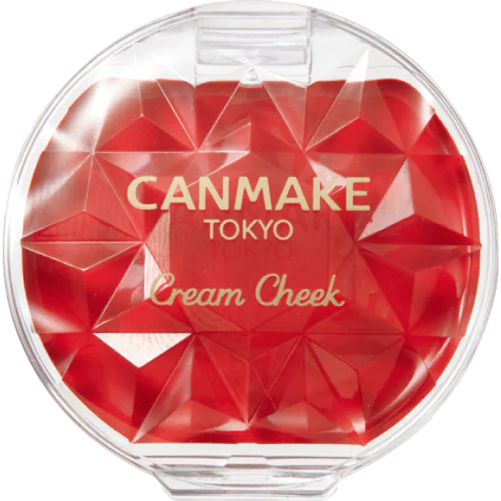 Canmake Cream Cheek Blush - [CL 01 - Clear Red Heart]