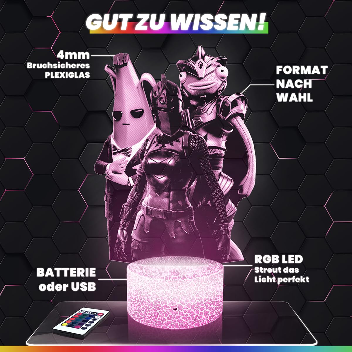 Lampephoto.fr - COD MW2 Simon Ghost Riley, Dekoration Jungenzimmer Gaming Gamer Videospiele Geschenkidee COD MW2 Geschenkidee Schreibtischlampe Geschenkidee Teenager, 3D Led Illusion TOP 2