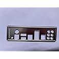 JINWEI MSI B550-A PRO Motherboard IO Shield Backplate Bracket Replacement (Silver, Stainless Steel, Case Mount)