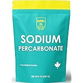 Sodium Percarbonate 8oz | Technical Grade | High-Purity | Ideal for Cleaning, Stain Removal, and Laundry Boosting | Eco-Frien