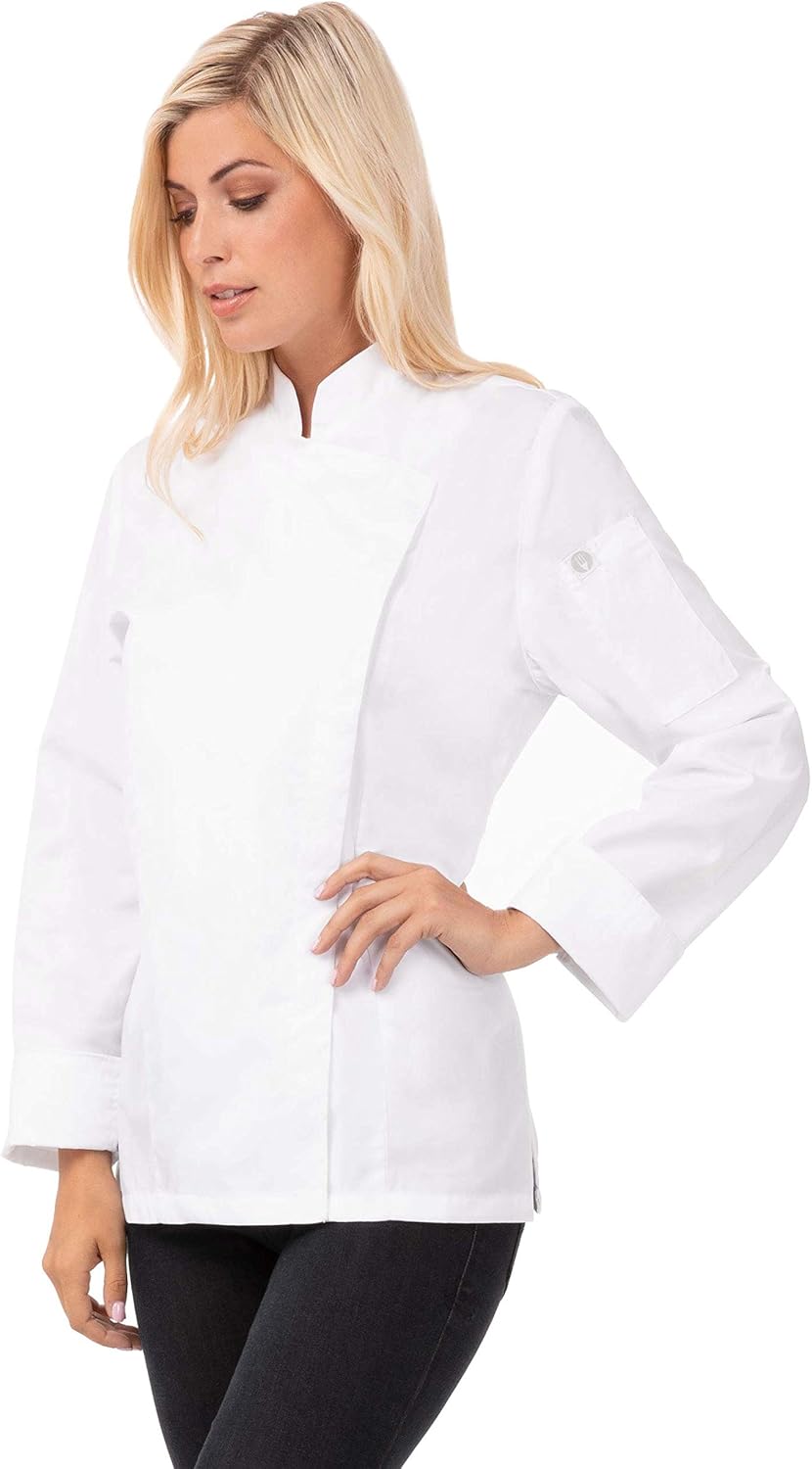 Chef Works Women's Lansing Chef Coat: Clothing